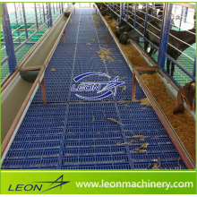 León-Reihenboden aus reinem PP-Kunststoff für Schweinefarm